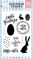 Easter Greetings - Clear Stamps - Echo Park