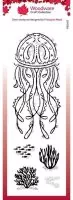 Jellyfish - Clear Stamps - Woodware Craft Collection