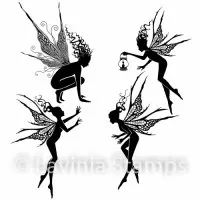 The Fairy Foragers - Clear Stamps - Lavinia