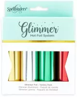Glimmer Hot Foil Variety Pack - Holiday - Spellbinders