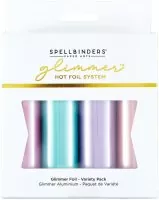 Glimmer Hot Foil Variety Pack - Satin Pastels - Spellbinders