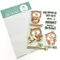 Owl Rather Be With You - Stempel - Gerda Steiner Designs