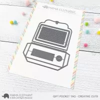 Gift Pocket Tag - Creative Cuts - Stanzen - Mama Elephant