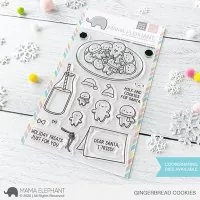 Gingerbread Cookies - Clear Stamps - Mama Elephant