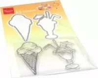 Hetty's Summer - Ice Cream - Stempel + Stanzen - Marianne Design