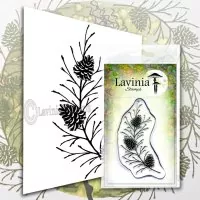 Fir Cone Branch - Clear Stamps - Lavinia