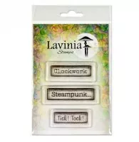 Words of Steam - Clear Stamps - Lavinia