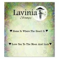 Words from the Heart - Clear Stamps - Lavinia
