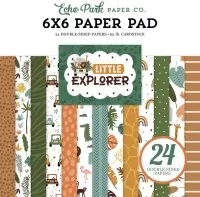 Little Explorer - Paper Pad - 6"x6" - Echo Park