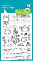 Christmas Fishes - Stempel