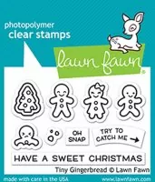 Tiny Gingerbread - Stempel - Lawn Fawn