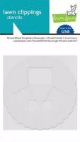Reveal Wheel Templates: Rectangle & Virtual Friends - Lawn Fawn