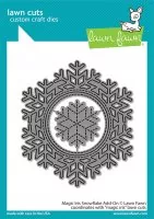 Magic Iris Snowflake Add-On - Stanzen - Lawn Fawn