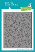 Stitched Snowflake Backdrop - Stanzen - Lawn Fawn