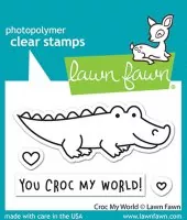 Croc My World - Stempel - Lawn Fawn