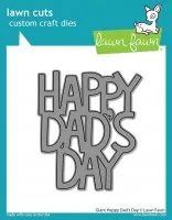 Giant Happy Dad's Day Stanzen Lawn Fawn