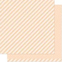 Stripes 'n' Sprinkles - Oh My Orange - Designpapier - 12"x12" - Lawn Fawn