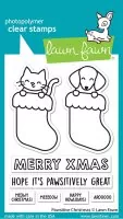 Pawsitive Christmas - Stempel - Lawn Fawn