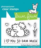 So Dam Much - Stempel - Lawn Fawn