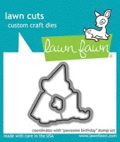 Pawsome Birthday - Stanzen - Lawn Fawn