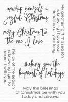 Inside & Out Christmas Greetings - Clear Stamps - My Favorite Things