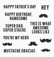 Super Stache - Clear Stamps - My Favorite Things