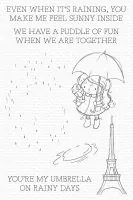 Rainy Day Friends Clear Stamps My Favorite Things Rachel Anne Miller