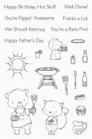 Backyard BBQ Clear Stamps Stempel My Favorite Things Stacey Yakula