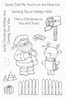 Holiday Hello - Clear Stamps - My Favorite Things