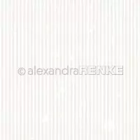 Schmale Streifen Frühlingsgrün - Alexandra Renke - Designpapier - 12"x12"
