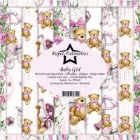 Baby Girl - Papier Set - 12"x12" - Paper Favourites