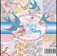 Wild Rose Studio - Flight of Fancy - Paper Pack - 6"x6"