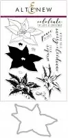 Build-A-Flower: Poinsettia - Bundle - Clear Stamps + Stanzen - Altenew