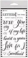 Ranger Letter It Clear Stamp Sweetheart