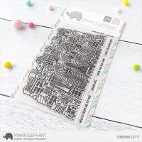 Urban City - Clear Stamps - Mama Elephant