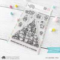 Oh Gnomie Tree - Clear Stamps - Mama Elephant