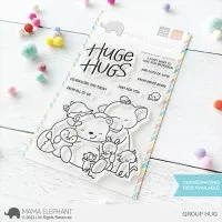 Group Hug - Clear Stamps - Mama Elephant