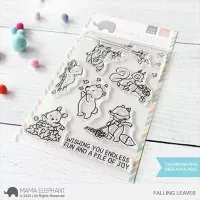 Falling Leaves - Clear Stamps - Mama Elephant