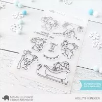 Holly's Reindeer - Clear Stamps - Mama Elephant