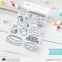 Summer Floaties - Clear Stamps - Mama Elephant