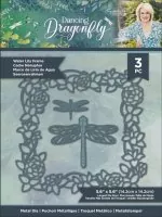 Dancing Dragonfly - Water Lily Frame - Stanzen - Crafters Companion