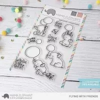 Flying with Friends - Clear Stamps - Mama Elephant