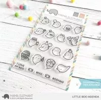 Little Boo Agenda - Clear Stamps - Mama Elephant