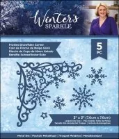 Frosted Snowflake stanzset Winter's Sparkle crafters companion