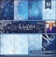 Winter's Sparkle - Paper Pad - 6"x6" - Crafters Companion