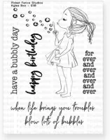 Kylee Boo - Clear Stamps - Picket Fence Studios