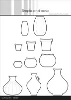 Pots and Vases - Stanzen - Simple and Basic