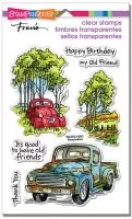 Truck Friends stampendous clear stamps