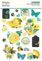 Simple Stories Simple Vintage Lemon Twist Sticker Book