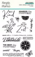 Simple Vintage Lemon Twist - Clear Stamps - Simple Stories